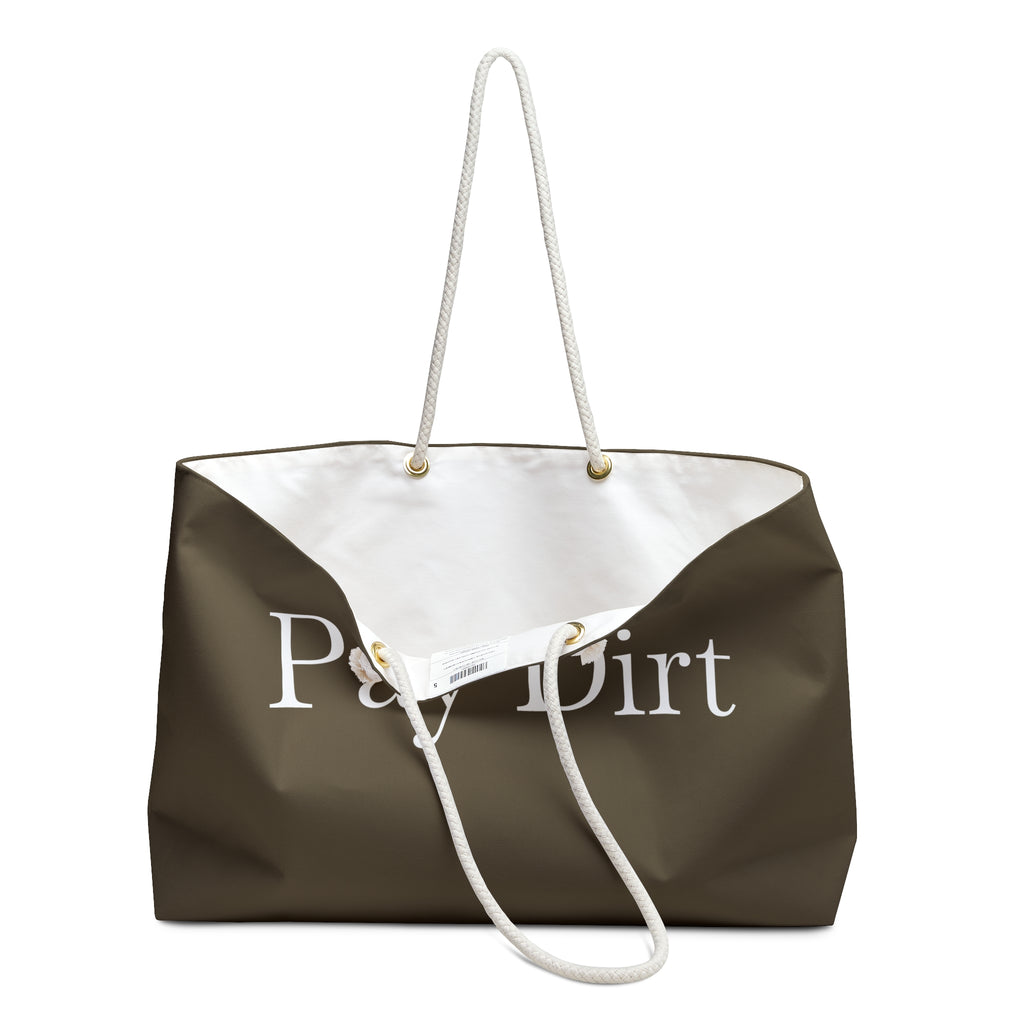 Pay Dirt Weekender Bag