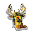 Buck Mullet Hard Hat Decal