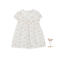 The Dressy Short Sleeve Collar Dress - Seashell