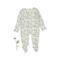 The Printed Romper - Hydrangea Blue