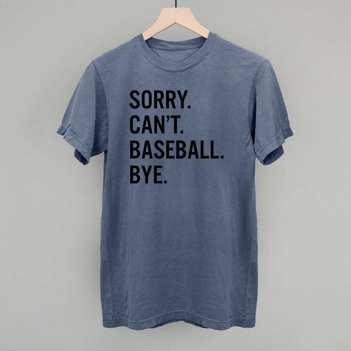 Sorry Can't Baseball Bye
