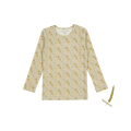 The Printed Long Sleeve Tee - Meadow